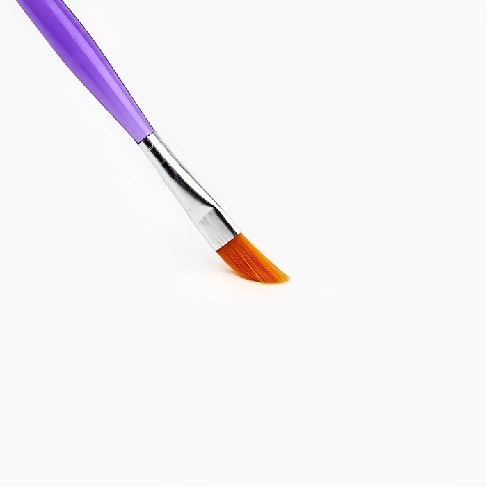 Кисть для рисования набор 6 шт. синтетика плоские &laquo;Солнце&raquo;