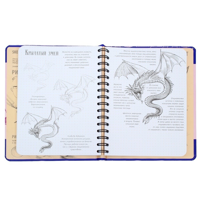 Скетчбук Эксмо ДРСКндск. Sketchbook. Фантастические существа
