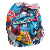 Трусики-подгузник, многоразовый &laquo;Океан&raquo; на кнопках (S,М,L), Крошка Я