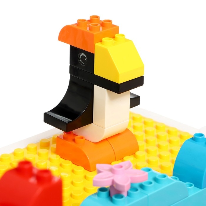 Игровой набор &laquo;Стол со стульчиком&raquo;, конструктор, 60 деталей