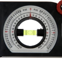 Угломер-уровень магнитный ТУНДРА, фрезерованный, 1 глазок Угломер-уровень магнитный ТУНДРА, фрезерованный, 1 глазок