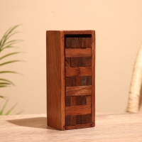 Игра настольная "Падающая Башня" 21х8,5х6,5 см, дерево шишам Игра настольная "Падающая Башня" 21х8,5х6,5 см, дерево шишам