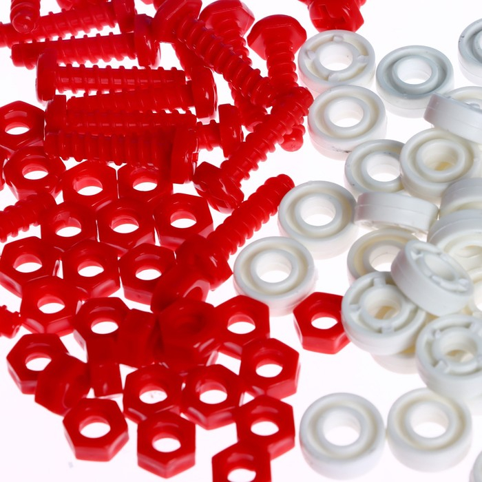 Конструктор в чемодане &laquo;Животные&raquo;, с электрическим шуруповертом, 8 животных, 172 детали