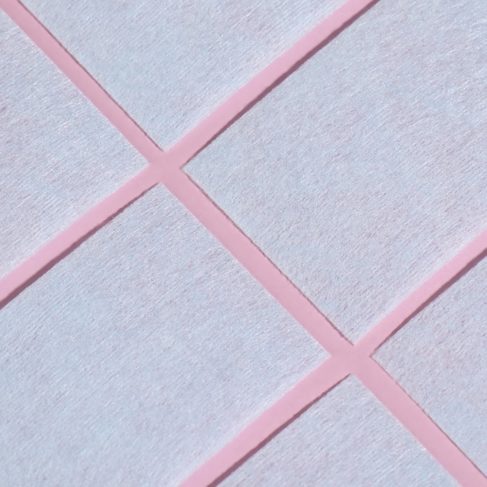 Салфетки для маникюра, безворсовые, плотные, 560 шт, 6 &times; 4 см, цвет голубой