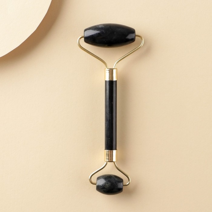 Массажёр, гуаша, для лица и зоны декольте «Магия красоты», антраконит 14,2 х 5,5 см Массажёр, гуаша, для лица и зоны декольте «Магия красоты», антраконит 14,2 х 5,5 см