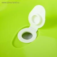 Ванночка &laquo;Буль-Буль&raquo;, со сливом, 84,5 см., цвет лайм, ковш МИКС