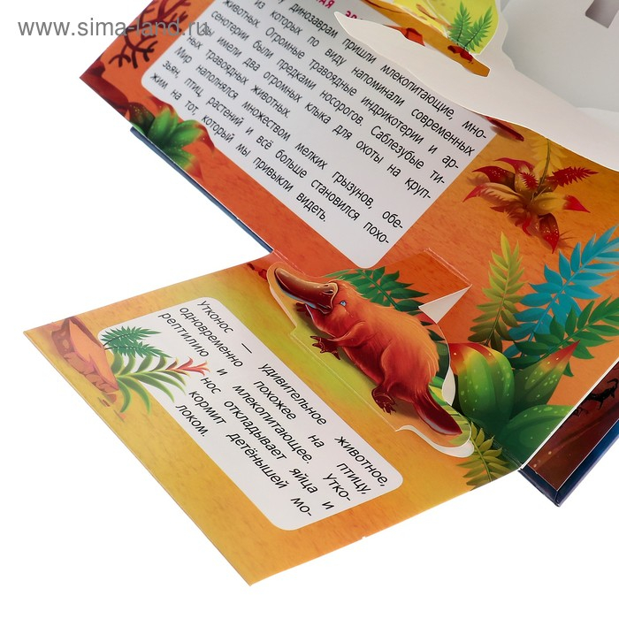 Энциклопедия с объёмными элементами &laquo;Как зарождалась жизнь на земле&raquo;