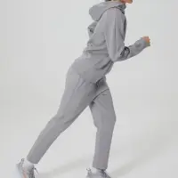 Куртка с капюшоном унисекс Begi, серая, размер M