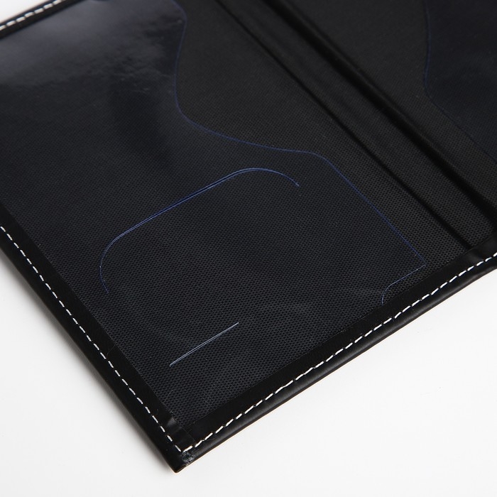 Обложка для паспорта, цвет чёрный Обложка для паспорта, цвет чёрный