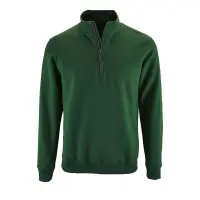 Толстовка Stan темно-зеленая, размер L