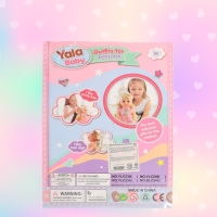 Одежда для пупса &laquo;Клеточки&raquo;, сарафан, повязка