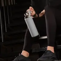 Бутылка для воды Sleeve Ace, серая