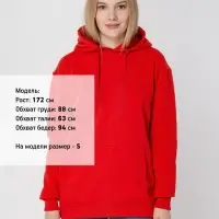 Худи Kirenga Heavy 2.0, красное, размер XS