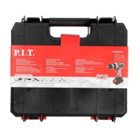 Дрель-шуруповерт P.I.T. PSR18-D3, 20 В, 350/1350 об/мин, 2х1.5 Ач, Li-ion, 30 Нм, кейс