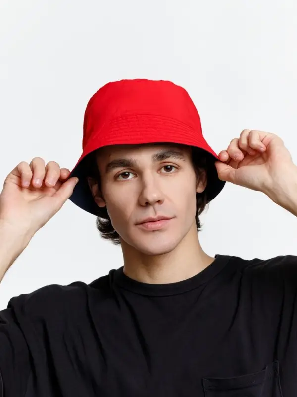 Панама Nylon двусторонняя, темно-синяя с красным, размер S/M Панама Nylon двусторонняя, темно-синяя с красным, размер S/M