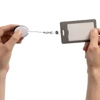 Ретрактор Access New с карабином, белый Ретрактор Access New с карабином, белый