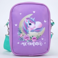 Сумка на ремешке детская для девочки «Единорог на луне», 15×5×21 Сумка на ремешке детская для девочки «Единорог на луне», 15×5×21