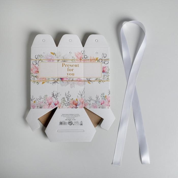 Переноска для цветов складная шестигранник «Present for you», 17 х 14,8 х 19,5 см Переноска для цветов складная шестигранник «Present for you», 17 х 14,8 х 19,5 см