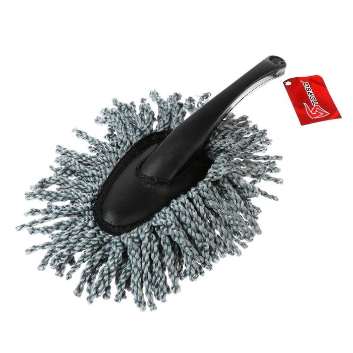 Щётка для удаления пыли TORSO, автомобильная, 30 см, микрофибра, микс Щётка для удаления пыли TORSO, автомобильная, 30 см, микрофибра, микс