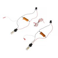 Автолампа светодиодная Т20, Р21W, 12 В, 42 SMD, 100 Вт, свет белый, желтый, набор 2 шт Автолампа светодиодная Т20, Р21W, 12 В, 42 SMD, 100 Вт, свет белый, желтый, набор 2 шт