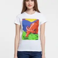 Футболка женская Toro, белая, размер M Футболка женская Toro, белая, размер M