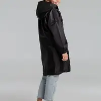 Дождевик детский Rainman Kids черный, 7-9 лет