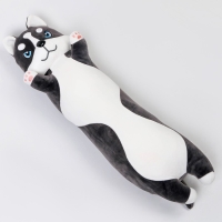 Мягкая игрушка &laquo;Хаски&raquo;, 65 см, цвет серо-белый