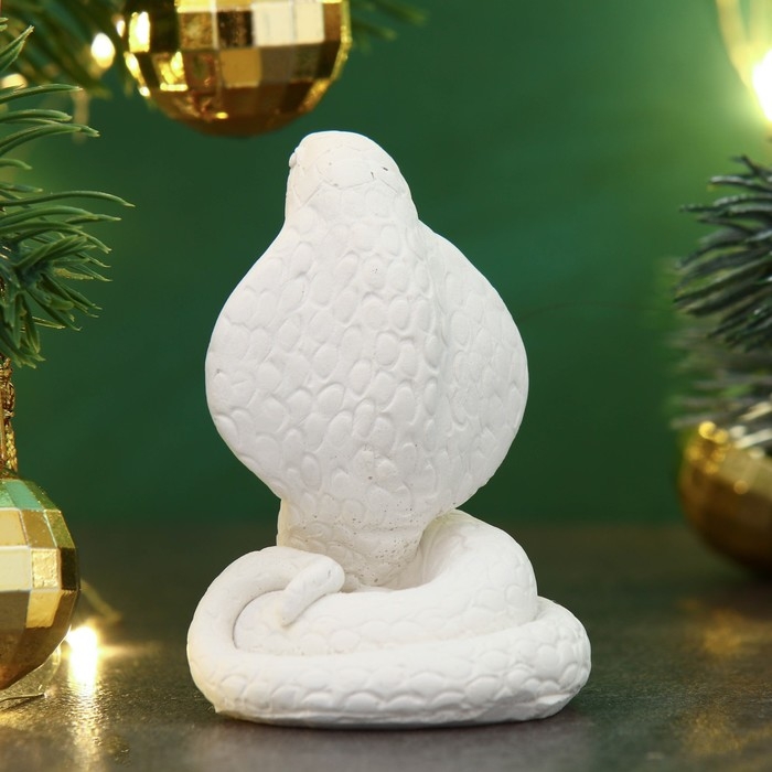 Новый год. Символ 2025. Фигура для раскраски Новый год. Символ 2025. Фигура для раскраски "Змея Гидра" 5х5см