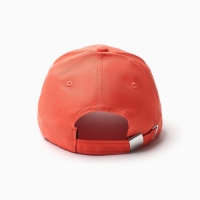 Кепка женская однотонная MINAKU цвет  оранжево-красный, р-р 58