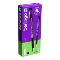 Ручка гелевая Berlingo G-Line, узел 0.5мм, чернила чёрные, игольчатый стержень Ручка гелевая Berlingo G-Line, узел 0.5мм, чернила чёрные, игольчатый стержень