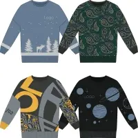 Свитер оверсайз на заказ Tricksy Net, полушерсть, размер S/M