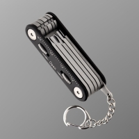 Мультитул 11в1: отвертки, ключи, линейка, черный Мультитул 11в1: отвертки, ключи, линейка, черный