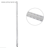 Штатив для стеллажа, двусторонний, 195 см, цвет белый Штатив для стеллажа, двусторонний, 195 см, цвет белый