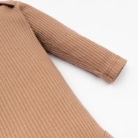 Боди с длинным рукавом Крошка Я, BASIC LINE, рост 62-68 см, цвет коричневый Боди с длинным рукавом Крошка Я, BASIC LINE, рост 62-68 см, цвет коричневый