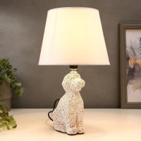 Лампа настольная 21160/1 E14 40Вт белый 20х20х34 см RISALUX Лампа настольная 21160/1 E14 40Вт белый 20х20х34 см RISALUX