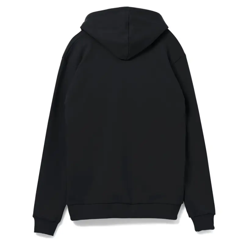 Толстовка на молнии с капюшоном Siverga Heavy 2.0, черная, размер 3XL