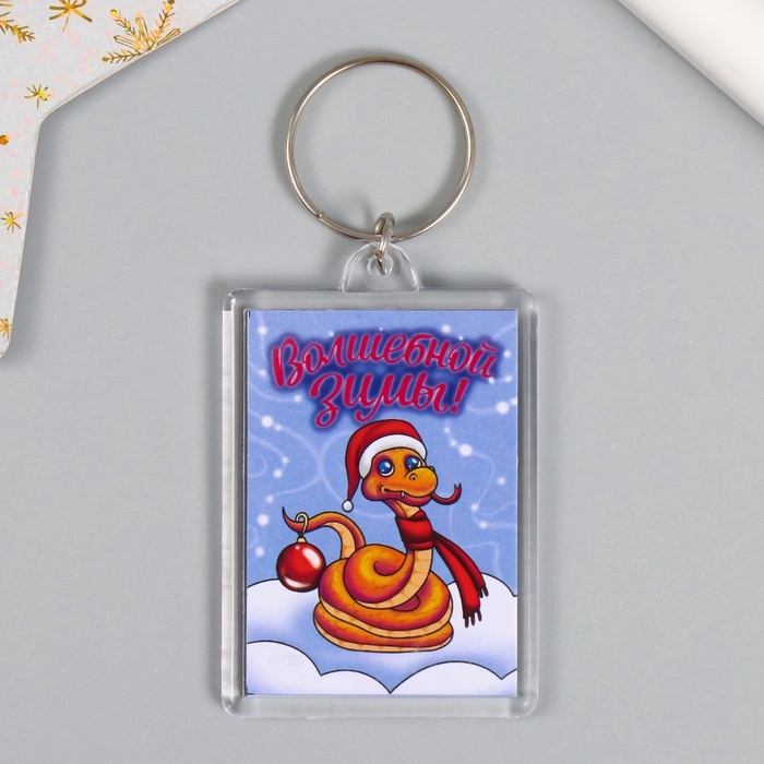 Новогодний брелок Новогодний брелок "Мультяшка" 3,5х5 см