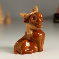 Сувенир керамика "Лось-красавец" 5,8х7,3х11 см Сувенир керамика "Лось-красавец" 5,8х7,3х11 см