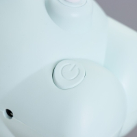 Настольная лампа "Робот" LED 5Вт USB АКБ лазурный 11,8х7,8х31 см RISALUX