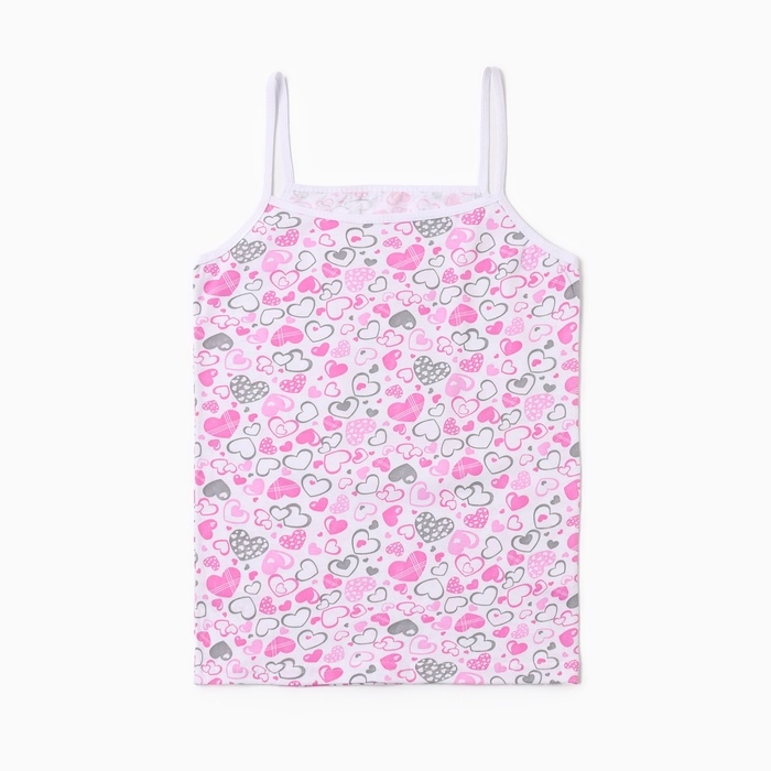 Майка для девочки 7135/7136, цвет микс, р-р 40