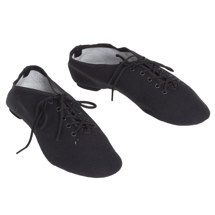 Джазовки тканевые, длина по стельке 19,5 см, цвет чёрный Джазовки тканевые, длина по стельке 19,5 см, цвет чёрный