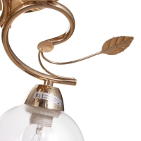 Люстра "Алеста" 3х60Вт Е27 Золото 52х52х23см Люстра "Алеста" 3х60Вт Е27 Золото 52х52х23см