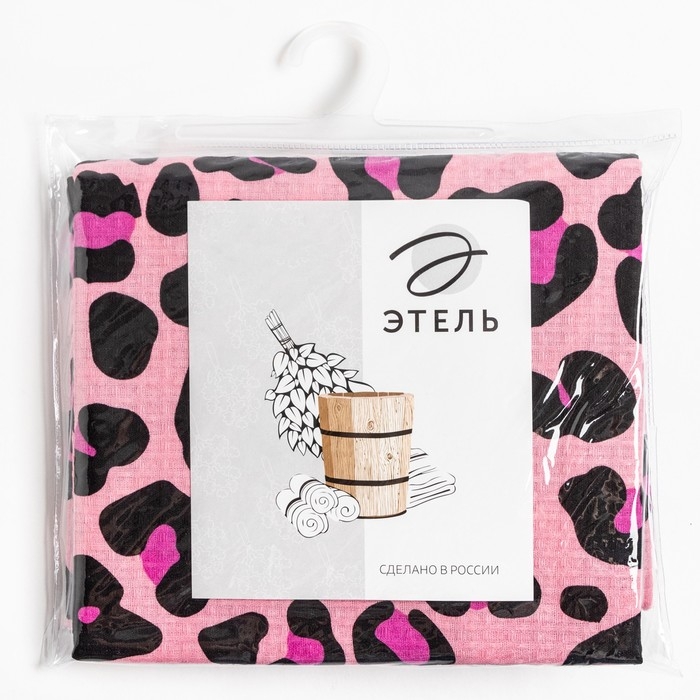 Полотенце Leopard 80х150 см, 100% хлопок, вафельное полотно, 160гр/м2 Полотенце Leopard 80х150 см, 100% хлопок, вафельное полотно, 160гр/м2