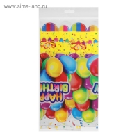 Скатерть &laquo;День рождения&raquo;, 120х180 см, 35 мкм