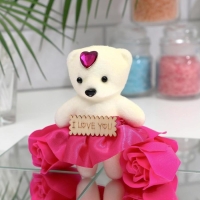 Мыльные розочки и медвежонок, набор Мыльные розочки и медвежонок, набор