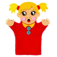 Пальчиковый театр кукла на руку &laquo;Девочка&raquo;