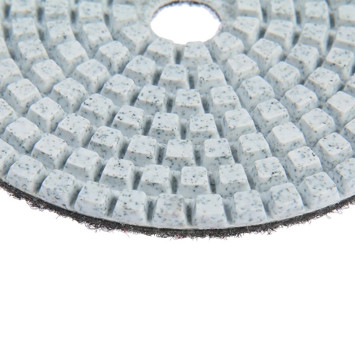 Алмазный гибкий шлифовальный круг ТУНДРА Алмазный гибкий шлифовальный круг ТУНДРА "Черепашка", для мокрой шлифовки, 100 мм, № 50