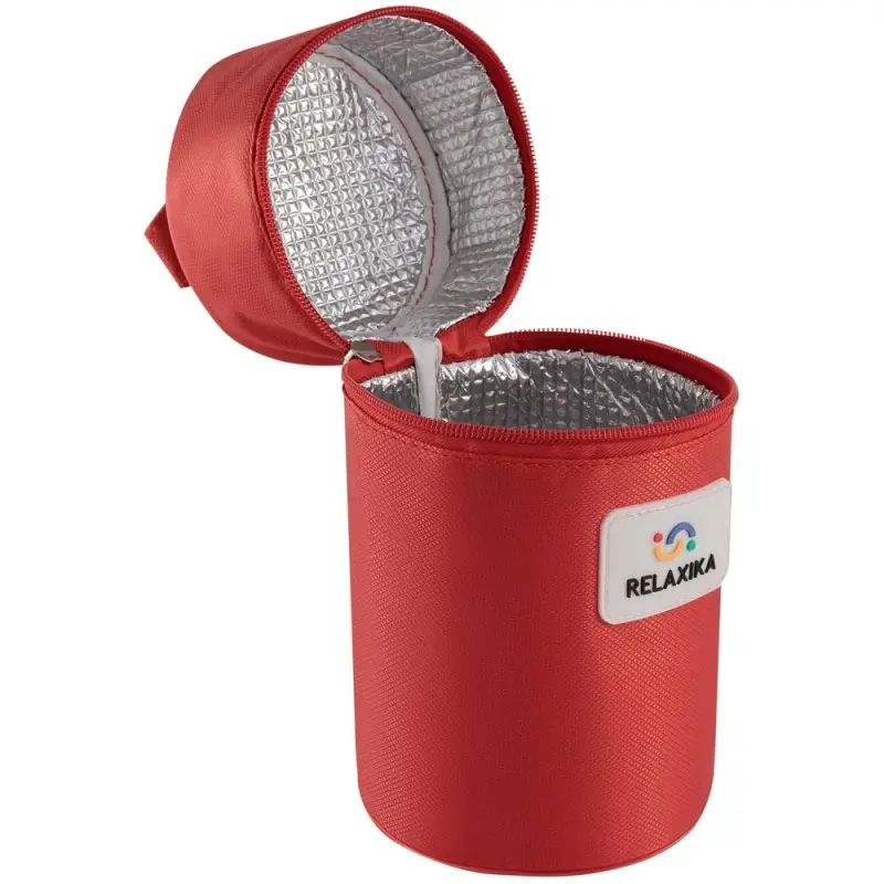 Термос для еды Relaxika 1000, в чехле, стальной Термос для еды Relaxika 1000, в чехле, стальной