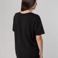 Футболка унисекс Tervu, черная, размер M