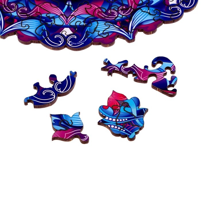 Пазл деревянный фигурный &laquo;Мандала танец души&raquo;, 118 элементов